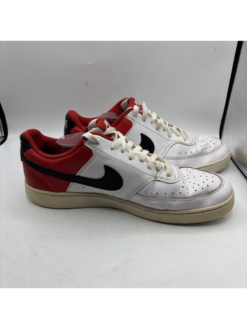 Nike Court Vision Low Top sneakers University Red shoes DH0851-100 men's Size 13 - Picture 10 of 14